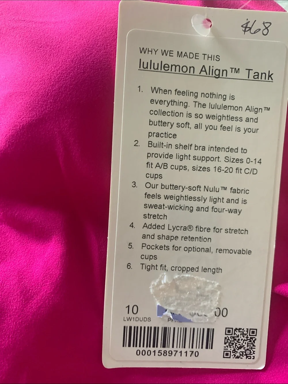 lululemon athletica nwt lululemon